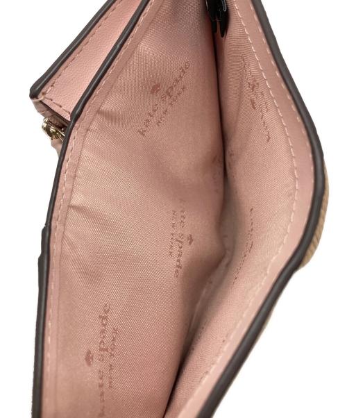 Kate Spade（ケイトスペード）Kate Spade (ケイトスペード) 2つ折り財布 ベージュの古着・服飾アイテム