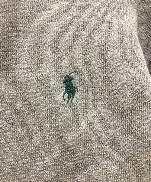 POLO RALPH LAUREN（ポロ・ラルフローレン）POLO RALPH LAUREN (ポロ・ラルフローレン) ハーフジップニット グレー サイズ:Lの古着・服飾アイテム