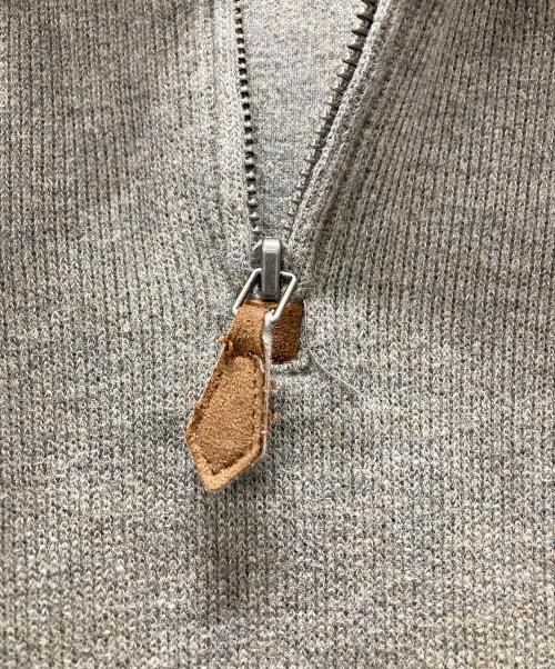 POLO RALPH LAUREN（ポロ・ラルフローレン）POLO RALPH LAUREN (ポロ・ラルフローレン) ハーフジップニット グレー サイズ:Lの古着・服飾アイテム