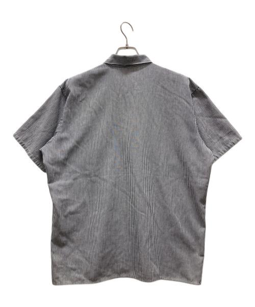 BEN DAVIS（ベンデイビス）BEN DAVIS (ベンデイビス) USA製ジップワークシャツ グレー サイズ:Ⅼの古着・服飾アイテム