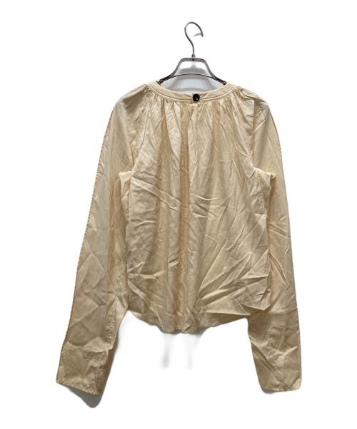 LEMAIRE（ルメール）LEMAIRE (ルメール) URBAN RESEARCH (アーバンリサーチ) シルク混ブラウス ベージュ サイズ:36の古着・服飾アイテム