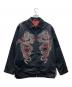 BUONA GIORNATA（ボナジョルナータ）の古着「00’s ドラゴン刺繍ジャケット」｜ブラック