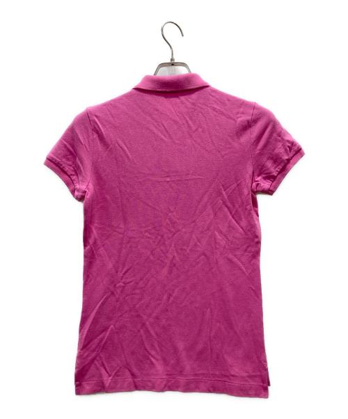 RALPH LAUREN（ラルフローレン）RALPH LAUREN (ラルフローレン) スキニー ポロシャツ ピンク サイズ:Ⅼの古着・服飾アイテム