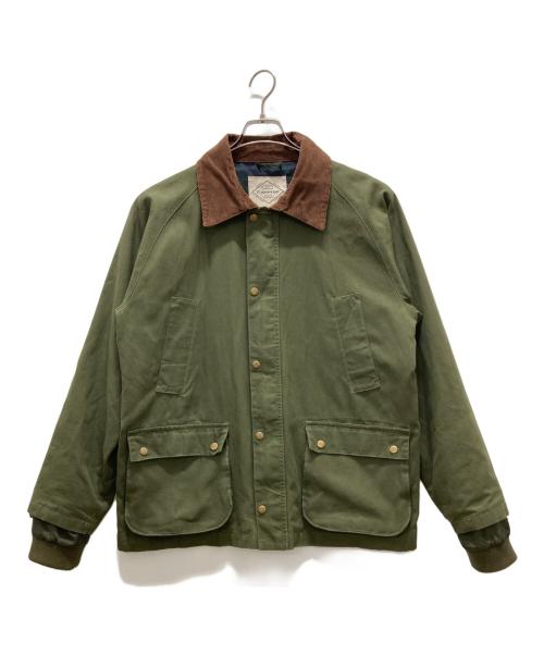 ST JOHN'S BAY（セントジョンズベイ）ST JOHN'S BAY (セントジョンズベイ) オイルドジャケット カーキ サイズ:Ⅼの古着・服飾アイテム