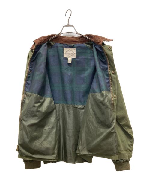 ST JOHN'S BAY（セントジョンズベイ）ST JOHN'S BAY (セントジョンズベイ) オイルドジャケット カーキ サイズ:Ⅼの古着・服飾アイテム