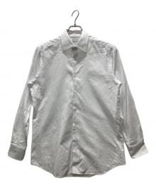 PAUL SMITH（ポールスミス）の古着「フローラルジャカード ドレスシャツ」｜ホワイト