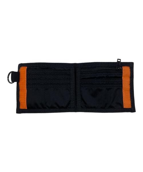 PORTER（ポーター）PORTER (ポーター) コンパクト2つ折り財布 ブラックの古着・服飾アイテム