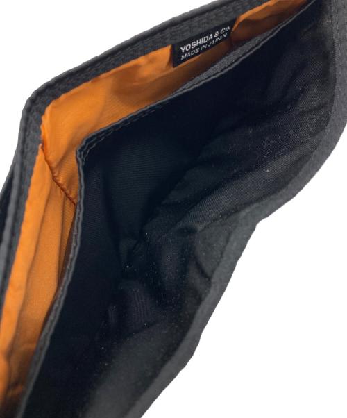 PORTER（ポーター）PORTER (ポーター) コンパクト2つ折り財布 ブラックの古着・服飾アイテム