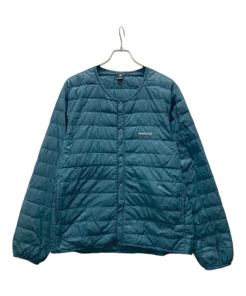 mont-bell（モンベル）mont-bell (モンベル) スペリオダウン ラウンドネックジャケット ブルー サイズ:XLの古着・服飾アイテム