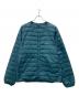 mont-bell（モンベル）の古着「スペリオダウン ラウンドネックジャケット」｜ブルー