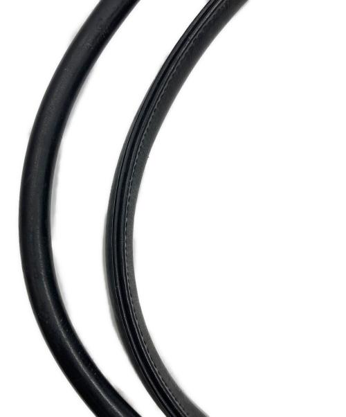 BURBERRY BLUE LABEL（バーバリーロンドンブルーレーベル）BURBERRY BLUE LABEL (バーバリーロンドンブルーレーベル) 舟形トートバッグ ブラックの古着・服飾アイテム