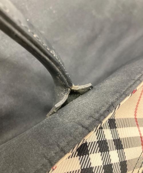 BURBERRY BLUE LABEL（バーバリーロンドンブルーレーベル）BURBERRY BLUE LABEL (バーバリーロンドンブルーレーベル) 舟形トートバッグ ブラックの古着・服飾アイテム