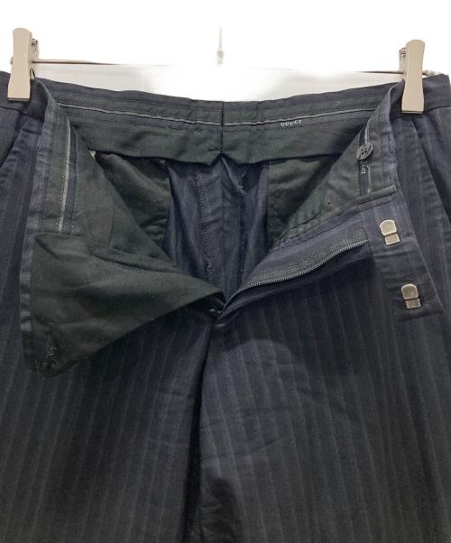 GUCCI（グッチ）GUCCI (グッチ) セットアップスーツ ネイビー サイズ:44の古着・服飾アイテム