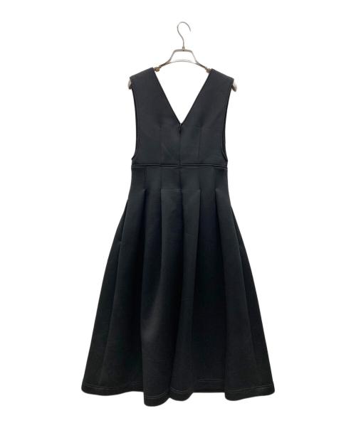 CELFORD（セルフォード）CELFORD (セルフォード) ポンディングノースリーブワンピース ブラック サイズ:36の古着・服飾アイテム