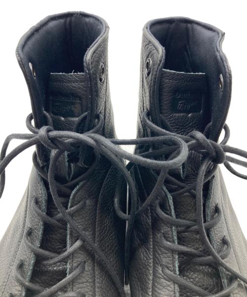 Onitsuka Tiger（オニツカタイガー）Onitsuka Tiger (オニツカタイガー) TIGER GRACIA レザーハイカットスニーカー ブラック サイズ:26の古着・服飾アイテム