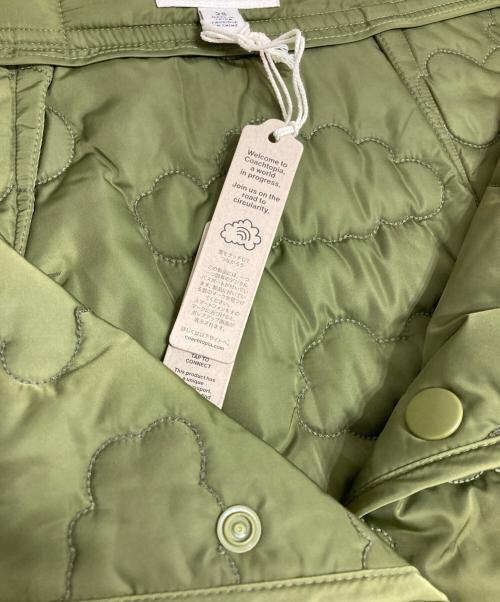 Coachtopia（コーチトピア）Coachtopia (コーチトピア) キルティングスカート カーキ サイズ:28 未使用品の古着・服飾アイテム