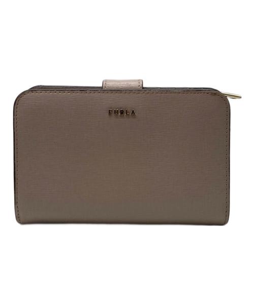 FURLA（フルラ）FURLA (フルラ) 2つ折り財布 ベージュの古着・服飾アイテム