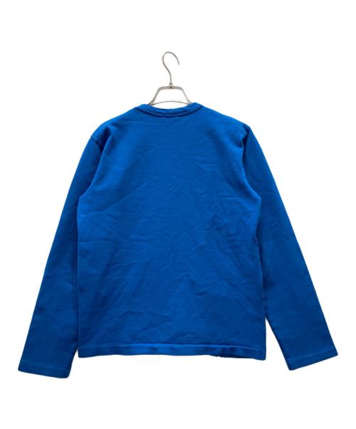 COMME des GARCONS HOMME PLUS（コムデギャルソンオムプリュス）COMME des GARCONS HOMME PLUS (コムデギャルソンオムプリュス) ドッキングロックカットソー ブルー サイズ:不明の古着・服飾アイテム
