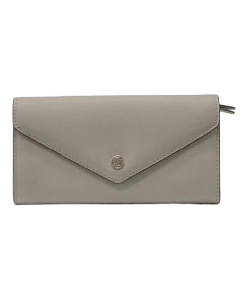 MICHAEL KORS（マイケル・コース）MICHAEL KORS (マイケルコース) コンチネンタルウォレット グレーの古着・服飾アイテム