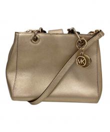 MICHAEL MICHAEL KORS（マイケル マイケルコース）の古着「2WAYバッグ」｜ゴールド