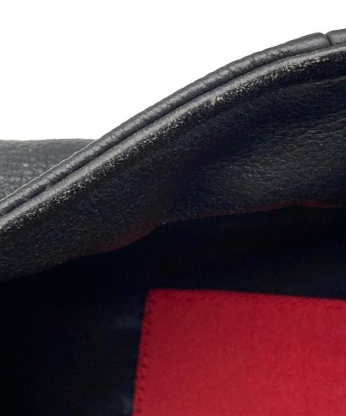 dual（デュアル）dual (デュアル) 牛革 レザージャケット ブラック サイズ:Ⅼの古着・服飾アイテム