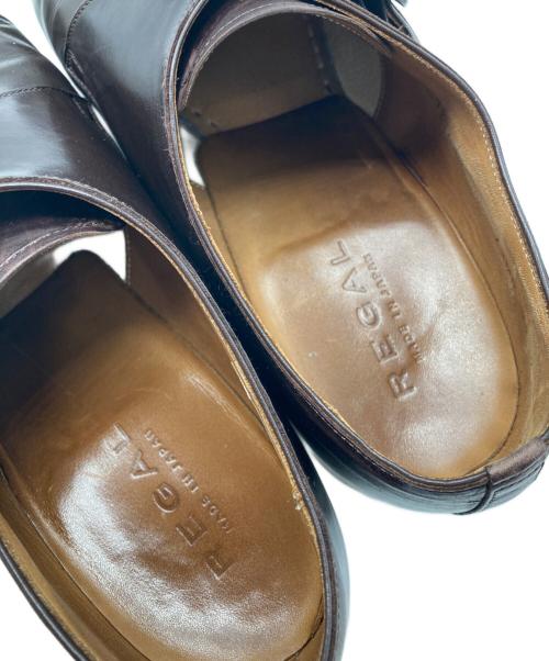 REGAL（リーガル）REGAL (リーガル) モンクストラップシューズ ブラウン サイズ:24の古着・服飾アイテム