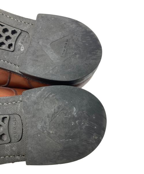 REGAL（リーガル）REGAL (リーガル) ダブルモンクストラップシューズ ブラウン サイズ:24の古着・服飾アイテム