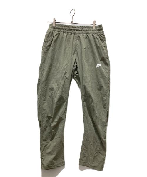 NIKE（ナイキ）NIKE (ナイキ) ナイロンパンツ カーキ サイズ:Lの古着・服飾アイテム