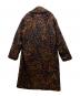 DRIES VAN NOTEN (ドリスヴァンノッテン) レオパード柄ロングコート ブラウン サイズ:XS：43500円