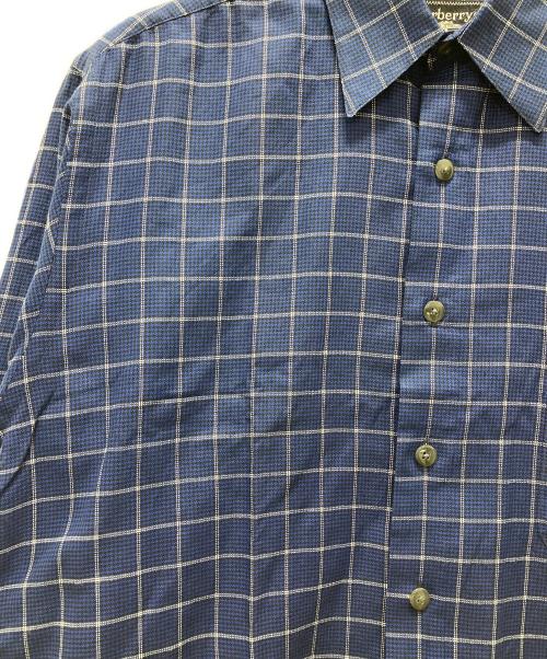 Burberry's（バーバリー）Burberry's (バーバリーズ) チェックシャツ ブルー サイズ:Sの古着・服飾アイテム