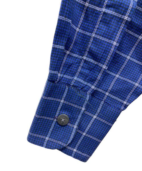 Burberry's（バーバリー）Burberry's (バーバリーズ) チェックシャツ ブルー サイズ:Sの古着・服飾アイテム