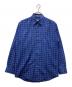 Burberry's（バーバリーズ）の古着「チェックシャツ」｜ブルー