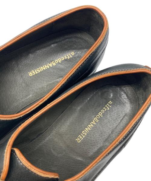 Alfredo BANNISTER（アルフレッドバニスター）Alfredo BANNISTER (アルフレッドバニスター) レザー ドレスシューズ ブラック サイズ:42の古着・服飾アイテム