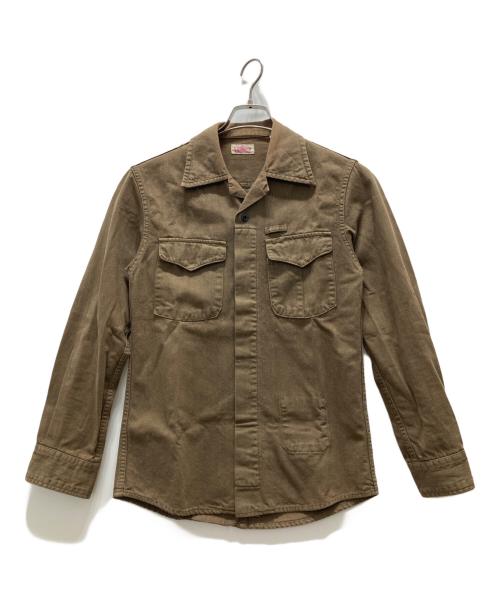 HOLLYWOOD RANCH MARKET（ハリウッドランチマーケッド）HOLLYWOOD RANCH MARKET (ハリウッドランチマーケッド) Wポケット ミリタリージャケット ブラウン サイズ:Sの古着・服飾アイテム
