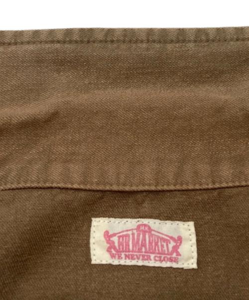 HOLLYWOOD RANCH MARKET（ハリウッドランチマーケッド）HOLLYWOOD RANCH MARKET (ハリウッドランチマーケッド) Wポケット ミリタリージャケット ブラウン サイズ:Sの古着・服飾アイテム