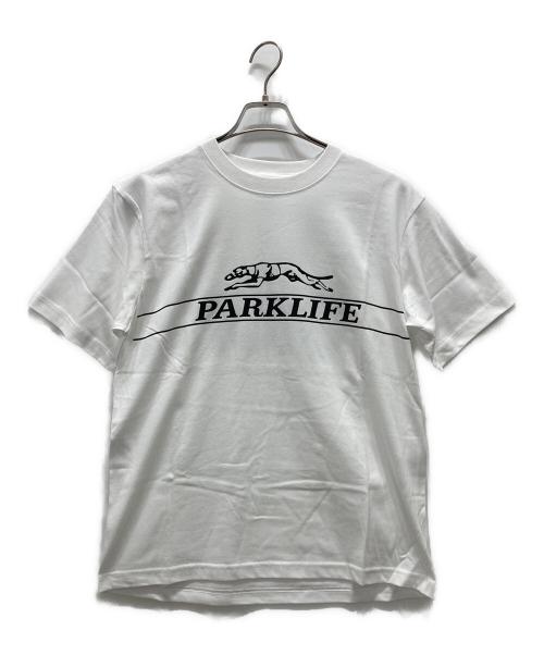 BIOTOP（ビオトープ）BIOTOP (ビオトープ) blur (ブラー) バンドTシャツ ホワイト サイズ:M 未使用品の古着・服飾アイテム