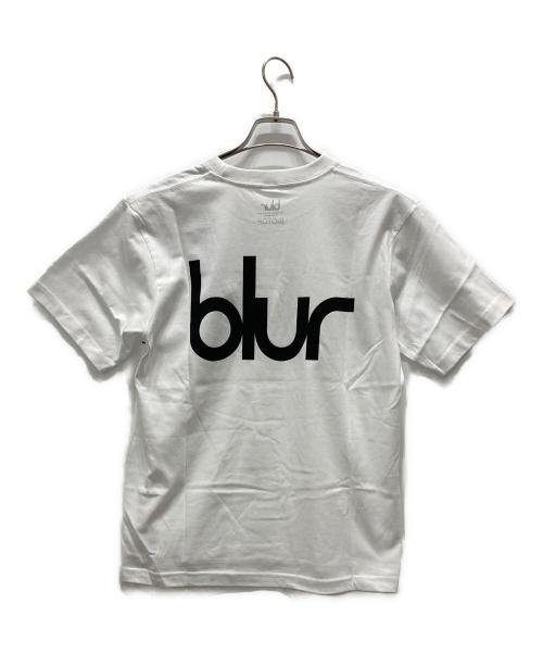BIOTOP（ビオトープ）BIOTOP (ビオトープ) blur (ブラー) バンドTシャツ ホワイト サイズ:M 未使用品の古着・服飾アイテム