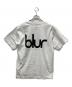 BIOTOP (ビオトープ) blur (ブラー) バンドTシャツ ホワイト サイズ:M 未使用品：5500円