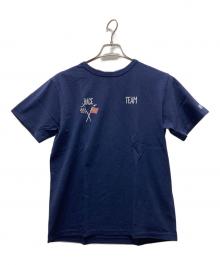 Champion（チャンピオン）の古着「Tシャツ」｜ネイビー