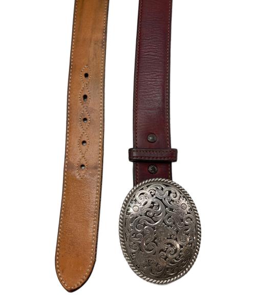 FUNNY（ファニー）FUNNY (ファニー) ウエスタンレザーベルト ブラウン サイズ:32/80の古着・服飾アイテム