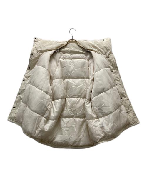 Java（ジャバ）Java (ジャバ) 軽量中綿スタンドベルトデザインブルゾン ホワイト サイズ:Lの古着・服飾アイテム