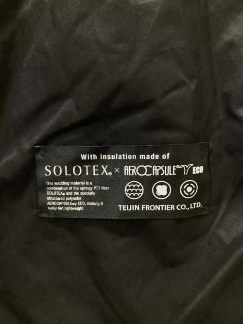 ROSSO（ロッソ）ROSSO (ロッソ) SOLOTEX撥水パフミドルコート ブラック サイズ:Fの古着・服飾アイテム