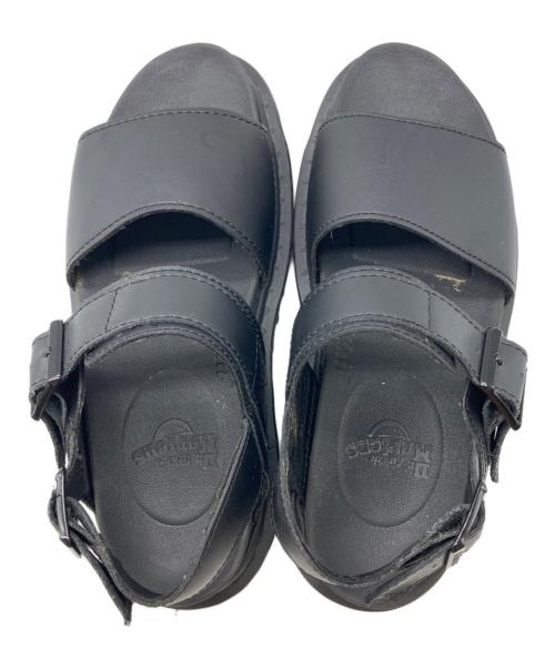 Dr.Martens（ドクターマーチン）Dr.Martens (ドクターマーチン) VOSS 厚底レザーサンダル ブラック サイズ:UK4の古着・服飾アイテム