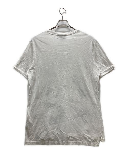 Vivienne Westwood ANGLOMANIA（ヴィヴィアンウエストウッドアングロマニア）Vivienne Westwood ANGLOMANIA (ヴィヴィアンウエストウッドアングロマニア) オーブ スカル Tシャツ ホワイト サイズ:Ⅼの古着・服飾アイテム