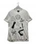 Vivienne Westwood ANGLOMANIA（ヴィヴィアンウエストウッドアングロマニア）の古着「オーブ スカル Tシャツ」｜ホワイト