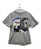 Lee SPORTリースポーツ）の古着「USA製90s MLBプリントTシャツ」｜グレー