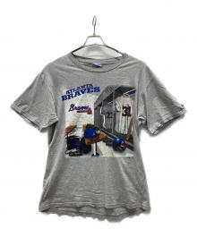 Lee SPORT（リースポーツ）の古着「USA製90s MLBプリントTシャツ」｜グレー