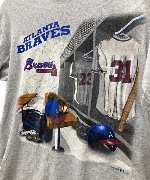 Lee SPORT（リースポーツ）Lee SPORT (リースポーツ) USA製90s MLBプリントTシャツ グレー サイズ:Lの古着・服飾アイテム