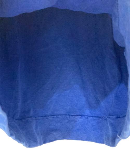 POLO RALPH LAUREN（ポロ・ラルフローレン）POLO RALPH LAUREN (ポロ・ラルフローレン) ハーフジップスウェット ブルー サイズ:Lの古着・服飾アイテム