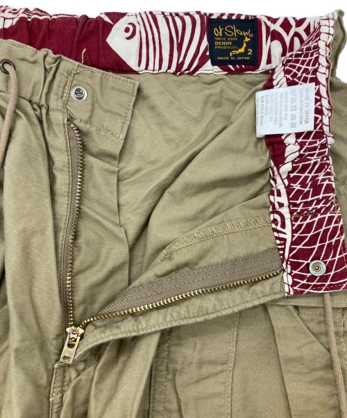 orSlow（オアスロウ）orSlow (オアスロウ) カーゴハーフパンツ ベージュ サイズ:Mの古着・服飾アイテム